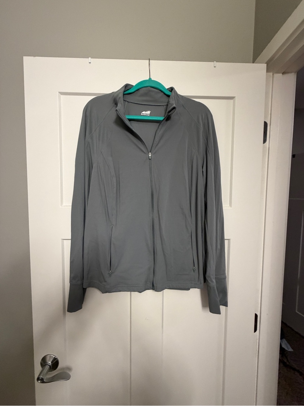 Avia Men's Gray Full-Zip Lightweight Jacket